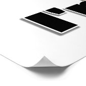 Ik ben geen dikke poster. poster (Hoek)