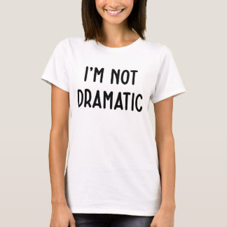 Ik ben geen dramatisch grappig idee van White Lie  T-shirt