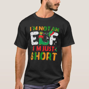 IK BEN GEEN ELF Familie Kerstmis PJ matching Manne T-shirt