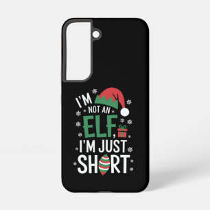 Ik ben geen elf, gewoon klein, grappige kerst samsung galaxy hoesje