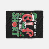 Ik ben geen Elf, ik ben gewoon een korte matchende Fleece Deken (Voorkant (Horizontaal))