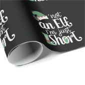 Ik ben geen Elf. Ik ben gewoon kortstondig kerstfe Cadeaupapier (Rol Hoek)