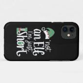 Ik ben geen Elf. Ik ben gewoon kortstondig kerstfe Case-Mate iPhone Case (Achterkant (horizontaal))