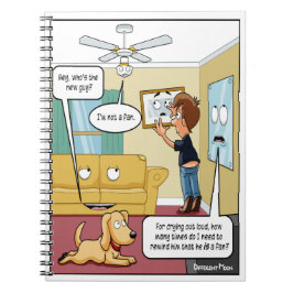 Ik ben geen Fan Punny Notitieboek