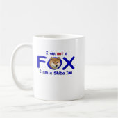 Ik ben geen fox. Ik ben een Shiba Inu Koffiemok (Links)