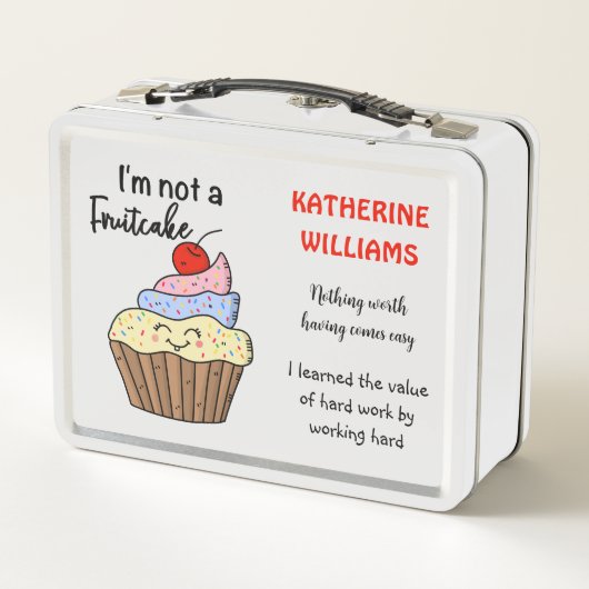 Ik ben geen fruitcake-gewoonte (Achterkant)