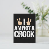 Ik ben geen gek op Richard Nixon Quote Briefkaart (Staand voorkant)