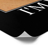 Ik ben geen gespannen kattenwerk poster (Hoek)