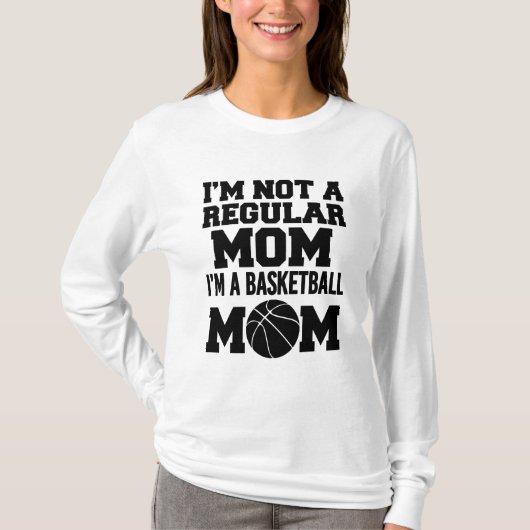 Ik ben geen gewone moeder, ik ben een Basketball m T-shirt (Voorkant)