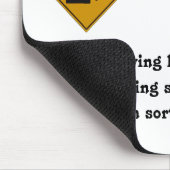 Ik ben geen Gezegde die alle stoute mensen doodt.. Muismat (Hoek)