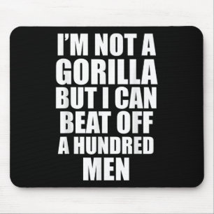 Ik ben geen gorilla, maar ik kan wel 100 Mannen af Muismat