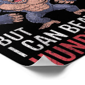 Ik ben geen gorilla, maar ik kan wel honderd Man p Poster (Hoek)