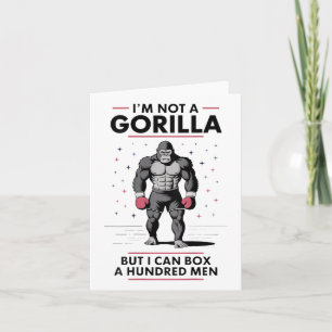 Ik ben geen gorilla, maar ik kan wel honderd Manne Kaart