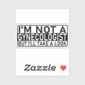 Ik ben geen gynaecoloog, maar ik kijk wel naar Mem Sticker (Vel)