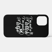 Ik ben geen heks in je vrouw grappig cadeau Case-Mate iPhone case (Achterkant (horizontaal))