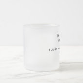 Ik ben geen hipster... Mok van bier (Center)