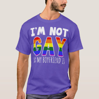 Ik ben geen homo, maar mijn vriend is... t-shirt