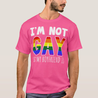 Ik ben geen homo, maar mijn vriend is... t-shirt