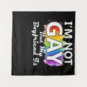 Ik ben geen homo, maar mijn vriend is wandkleed (Voorkant (horizontaal))