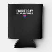 Ik ben geen homo, maar mijn Vriendin is biseksuele Blikjeskoeler (Voorkant)