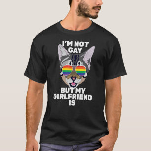 Ik ben geen homo, maar mijn Vriendin is grappig ka T-shirt