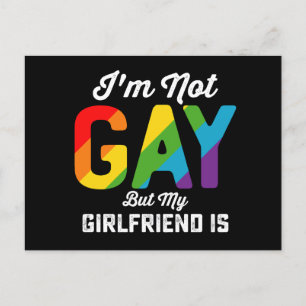Ik ben geen homo, maar mijn Vriendin is grappig LG Briefkaart