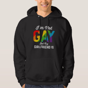Ik ben geen homo, maar mijn Vriendin is grappig LG Hoodie