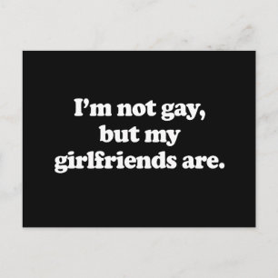 Ik ben geen homo, maar mijn vriendinnen wel (Picku Briefkaart