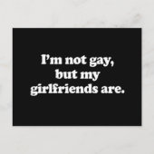 Ik ben geen homo, maar mijn vriendinnen wel (Picku Briefkaart (Voorkant)