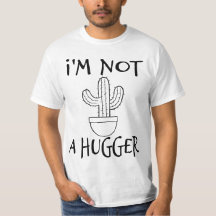 Ik ben geen Hugger Funny Cactus