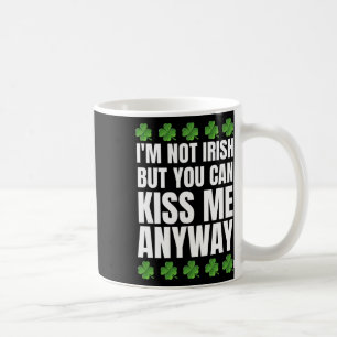 Ik ben geen Ier Kus me toch St. Patricks Dag Koffiemok