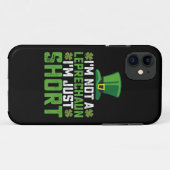 Ik ben geen kabouter, ik ben gewoon klein St. Patr Case-Mate iPhone Case (Achterkant (horizontaal))