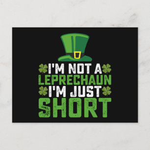 Ik ben geen kabouter, ik ben maar St Patrick's Briefkaart