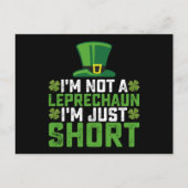 Ik ben geen kabouter, ik ben maar St Patrick's Briefkaart (Voorkant)