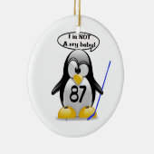 Ik ben geen kantelboom-versiering keramisch ornament (Rechts)