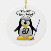 Ik ben geen kantelboom-versiering keramisch ornament (Voorkant)