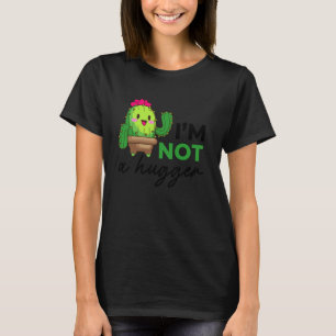 Ik Ben Geen Knuffelaar Botanische Tuinieren Cactus T-shirt