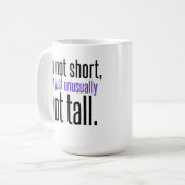 Ik ben geen korte koffie-Mok Koffiemok (Voorkant links)