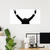 IK BEN GEEN KROEK VAN Richard M. Nixon Poster (Thuiskantoor)