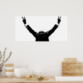 IK BEN GEEN KROEK VAN Richard M. Nixon Poster (Keuken)