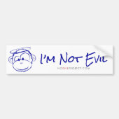 Ik ben geen Kwaad Bumpersticker (Voorkant)