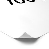 Ik ben geen leeuw... jij bent de meest grappige li poster (Hoek)