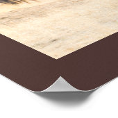 Ik ben geen lelijke wildebeest foto met tekst poster (Hoek)