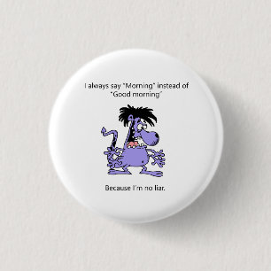 Ik ben geen leugenaar ronde button 3,2 cm