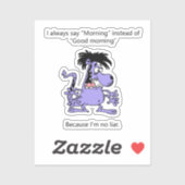 Ik ben geen leugenaar sticker (Vel)