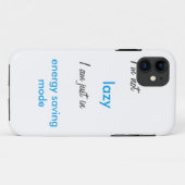 Ik ben geen luie telefoonzaak Case-Mate iPhone case (Achterkant (horizontaal))