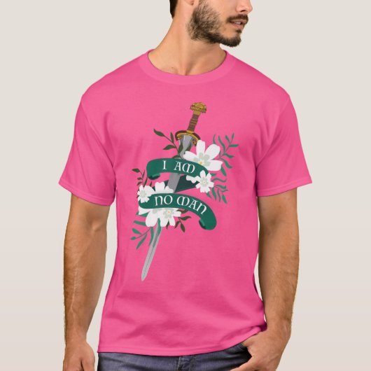 Ik Ben Geen Man T-shirt (Voorkant)
