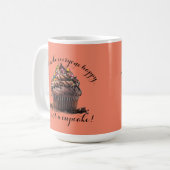 Ik ben geen Mok van cupcake koffie (Voorkant links)