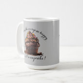 Ik ben geen Mok van cupcake koffie (Voorkant links)