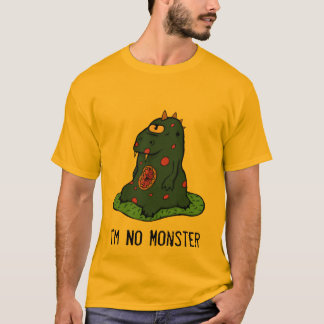 Ik ben geen Monster 19 tekstversie T-shirt